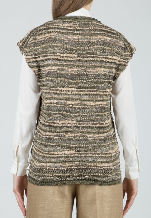 пуловер  из проверенных материалов спереди