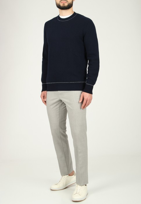 пуловер  от бренда eleventy вид слева