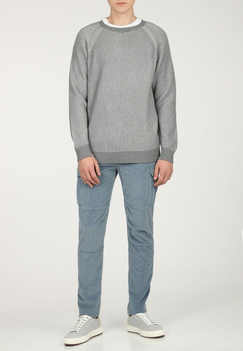 пуловер  от бренда eleventy вид слева