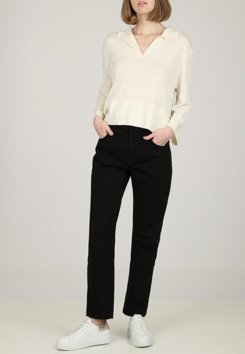 пуловер  из италии вид сбоку