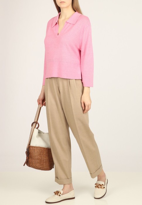 пуловер  от бренда max&moi вид слева