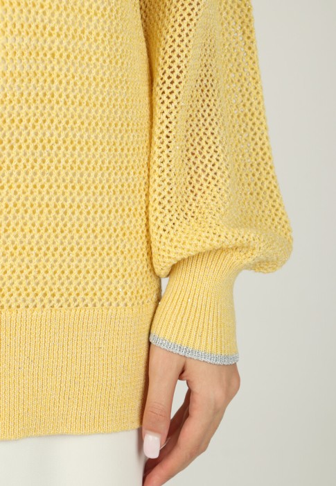 пуловер  из проверенных материалов спереди