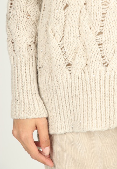 пуловер  из проверенных материалов спереди