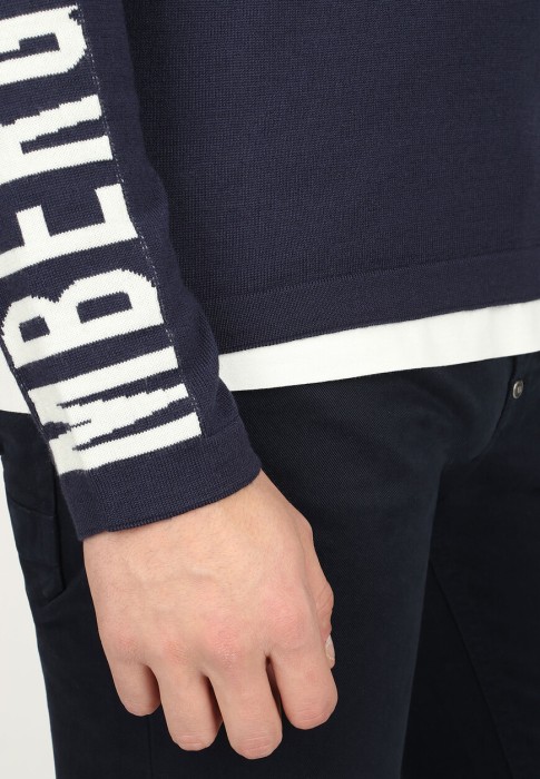 пуловер  из проверенных материалов спереди