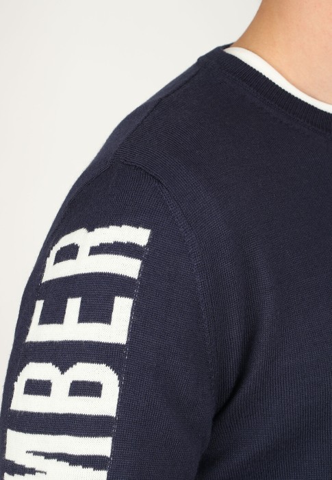 пуловер  универсального стиля с лицевой стороны