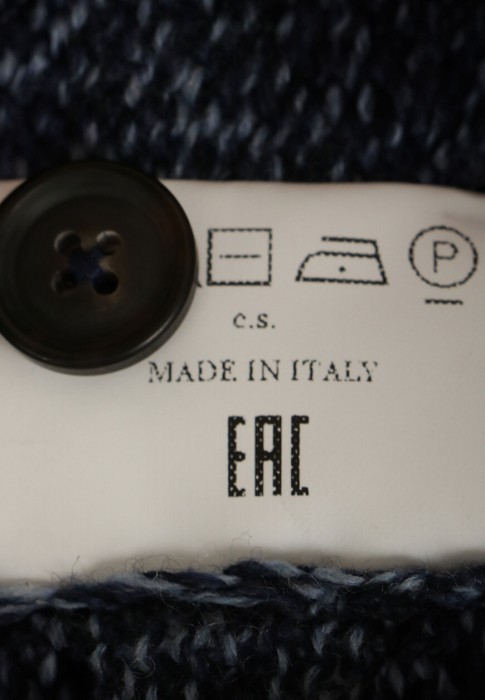 пуловер  для взрослого возраста с изнаночной стороны