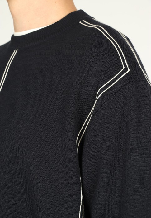 пуловер  из проверенных материалов спереди