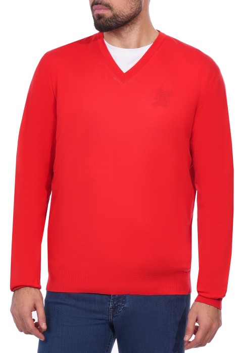 пуловер  из англии вид сбоку