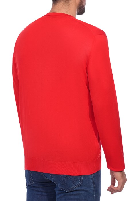 пуловер  из проверенных материалов спереди