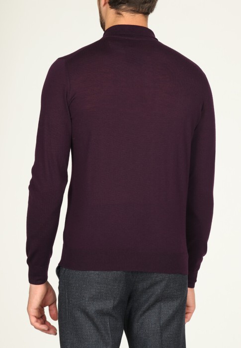 пуловер  из италии вид сбоку