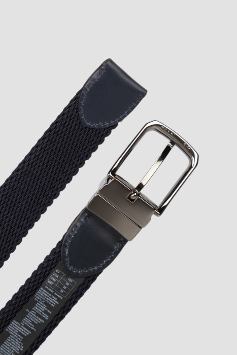 ремень  из льна спереди