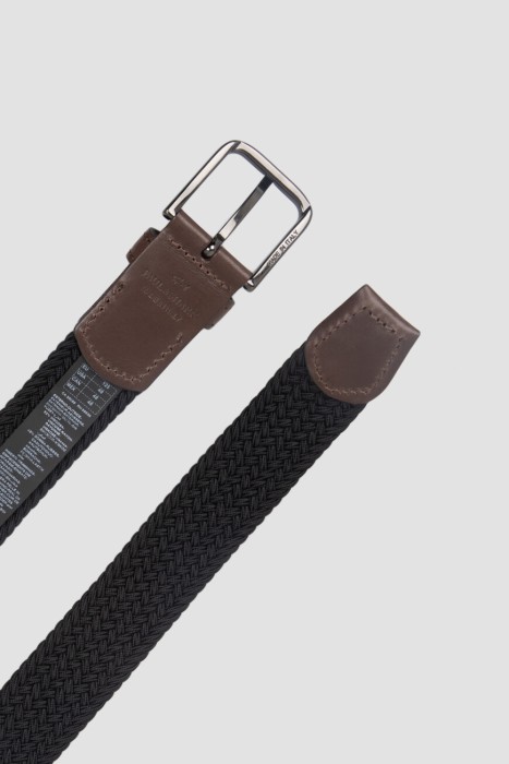 ремень  из кожи спереди