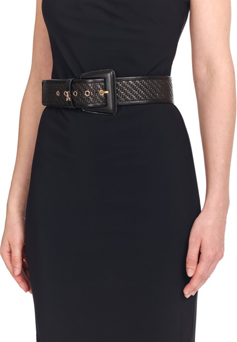 ремень  из италии вид сбоку