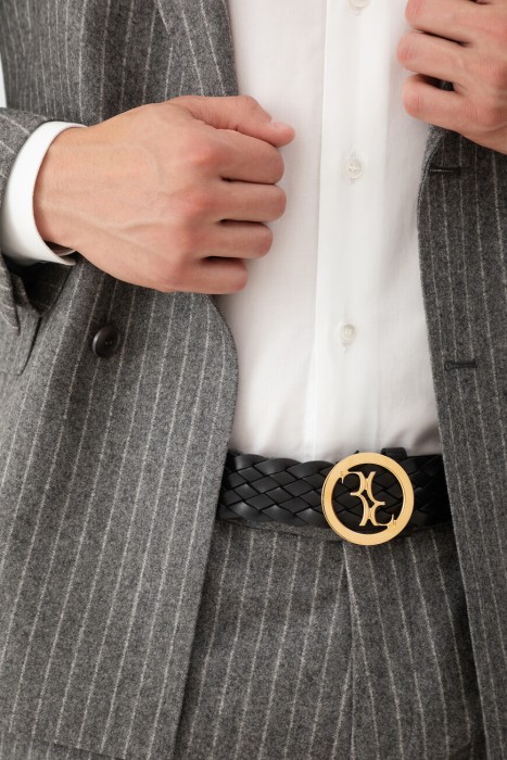 ремень  от бренда billionaire вид слева