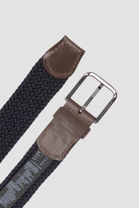 ремень  из кожи спереди