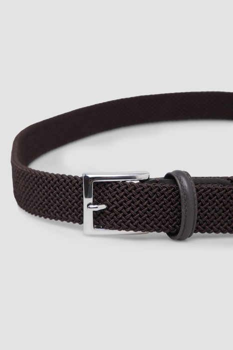 ремень  от бренда kiton вид слева