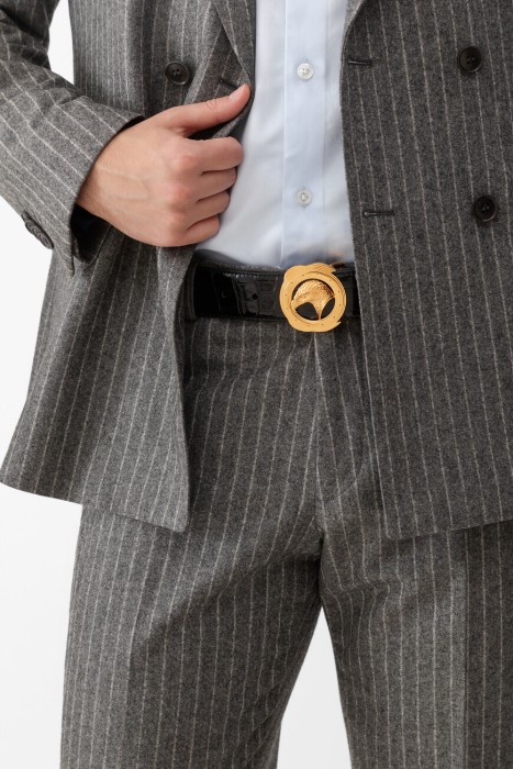 ремень  от бренда stefano ricci вид слева