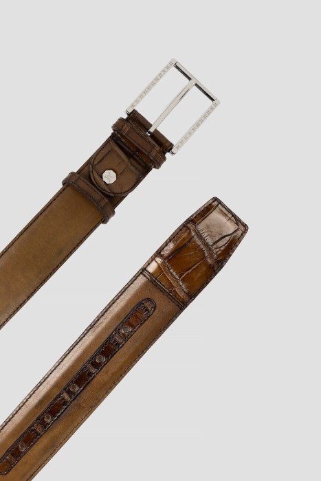 ремень  из италии вид сбоку