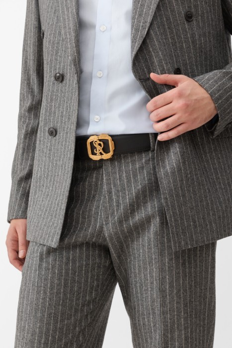 ремень  от бренда stefano ricci вид слева