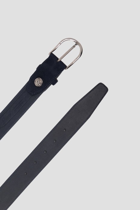 ремень  из кожи спереди