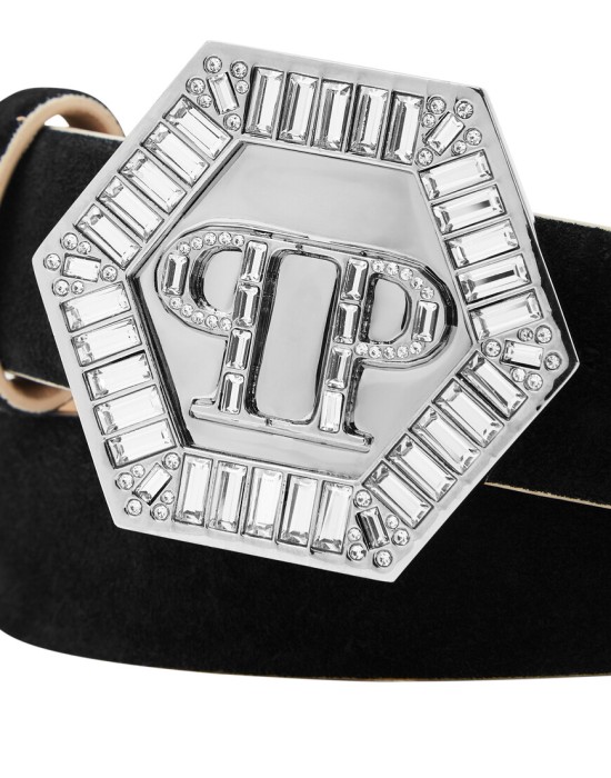 ремень  от бренда philipp plein вид слева