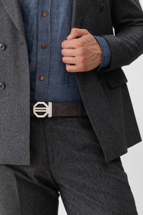 ремень  от бренда stefano ricci вид слева