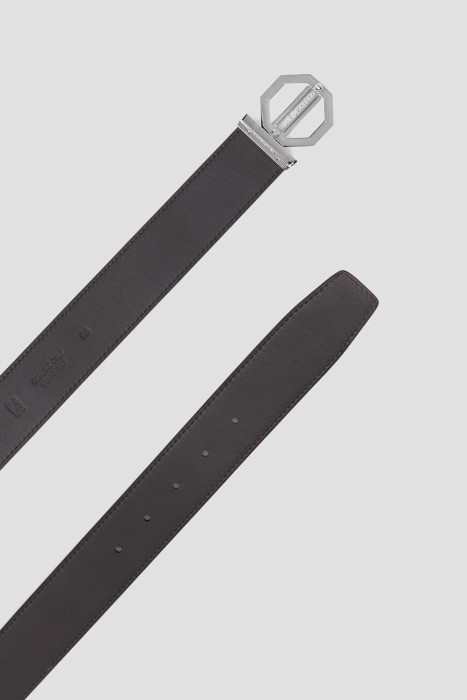 ремень  из кожи спереди