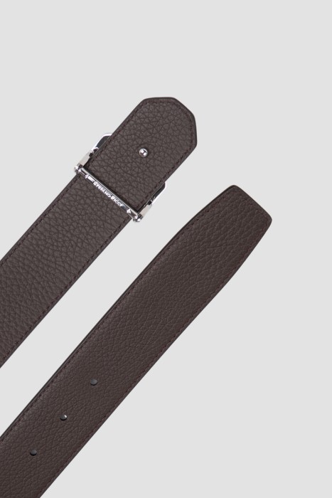 ремень  из кожи спереди