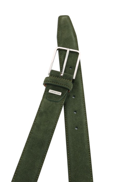 ремень  от бренда corneliani вид слева