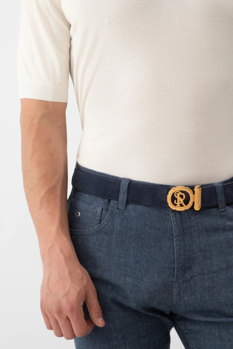 ремень  от бренда stefano ricci вид слева