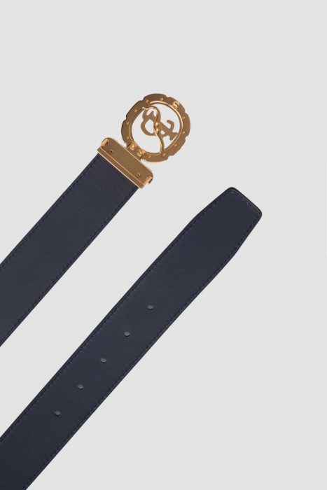 ремень  из кожи спереди