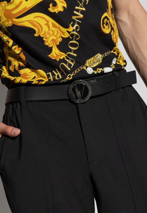 ремень  из италии вид сбоку