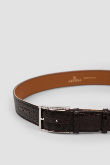 ремень  из италии вид сбоку