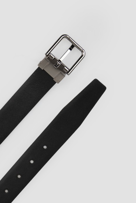 ремень  из кожи спереди