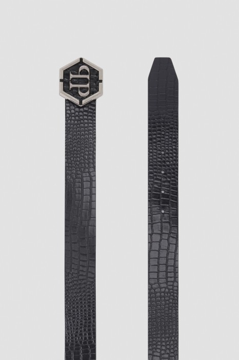 ремень  от бренда philipp plein вид слева