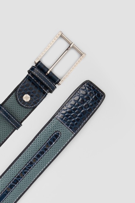 ремень  из италии вид сбоку