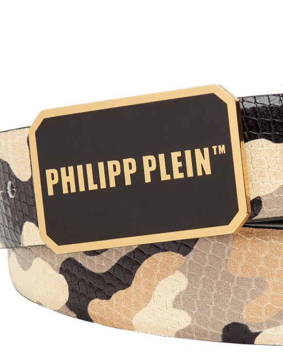 ремень  от бренда philipp plein вид слева