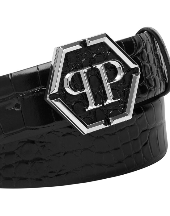 ремень  от бренда philipp plein вид слева