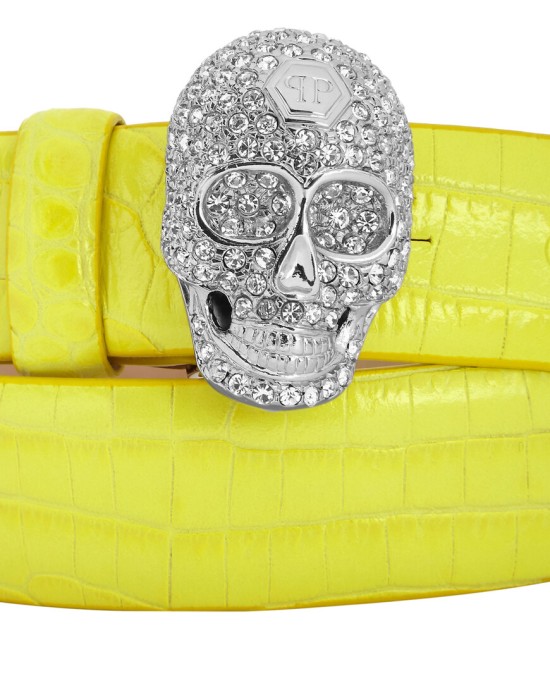 ремень  от бренда philipp plein вид слева