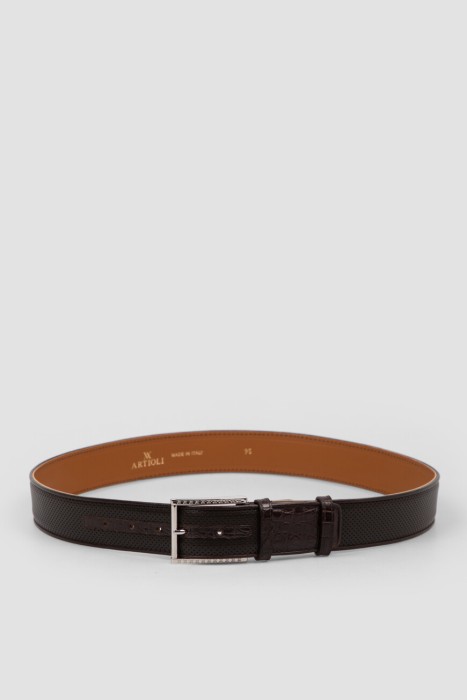 Товар с артикулом BELTS-492/40 PALLADIO BROWN вид сзади