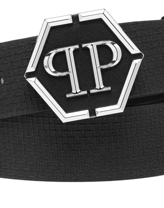 ремень от бренда philipp plein вид слева
