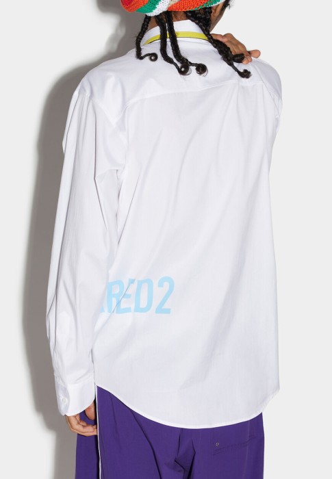 рубашка 2 от бренда dsquared вид слева