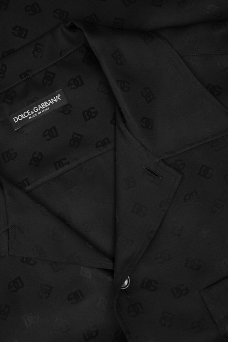 рубашка dolce&gabbana модель из коллекции dna из шелка спереди