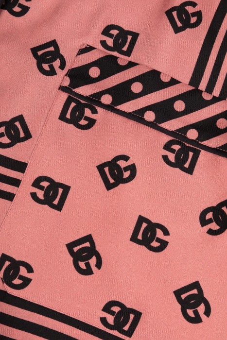 рубашка dolce&gabbana модель из коллекции dna универсального стиля с лицевой стороны