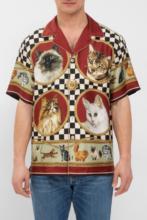 рубашка dolce&gabbana модель из коллекции italian holiday G5LH3T HI1VV HH5ID фотография