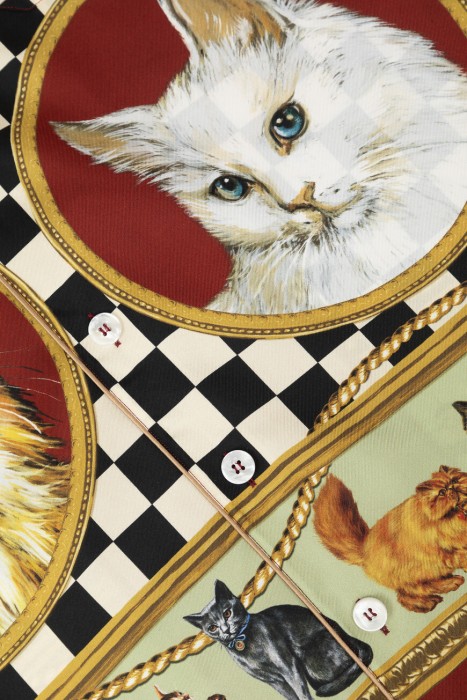 рубашка dolce&gabbana модель из коллекции italian holiday повседневного стиля с лицевой стороны