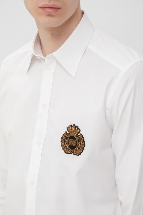 рубашка dolce&gabbana модель из коллекции italian holiday из италии вид сбоку