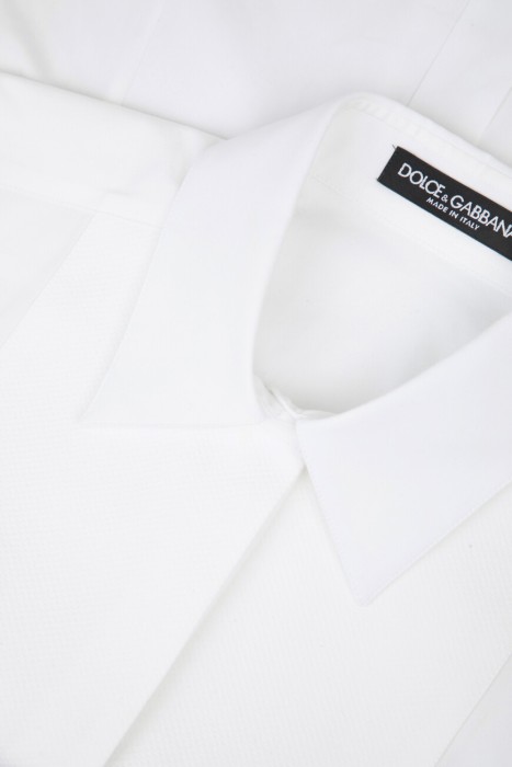 рубашка dolce&gabbana из хлопка спереди