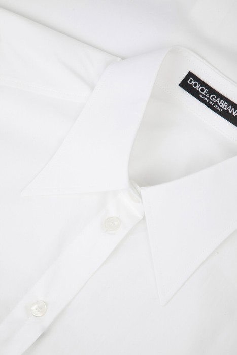 рубашка dolce&gabbana из хлопка спереди