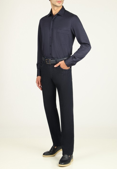 рубашка из натуральной шерсти  по цене 60900 руб вид справа